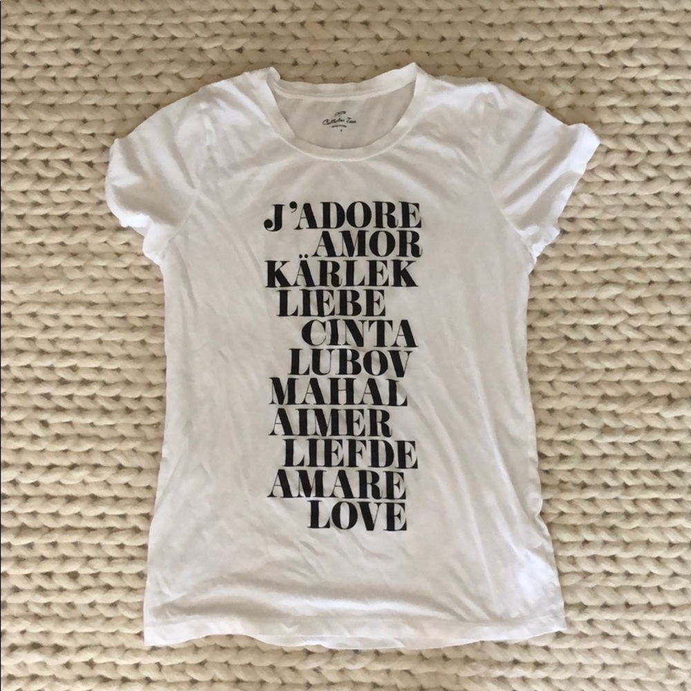 J crew t shirt